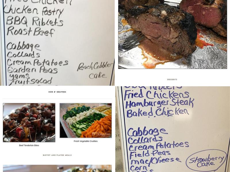 Rose's Kitchen Menu