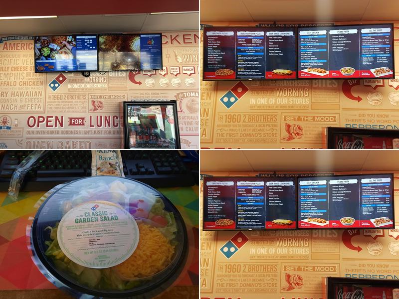Domino's Pizza Menu