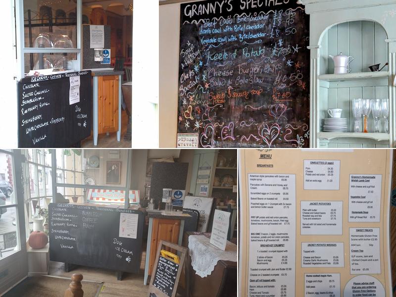 Grannys Kitchen Menu