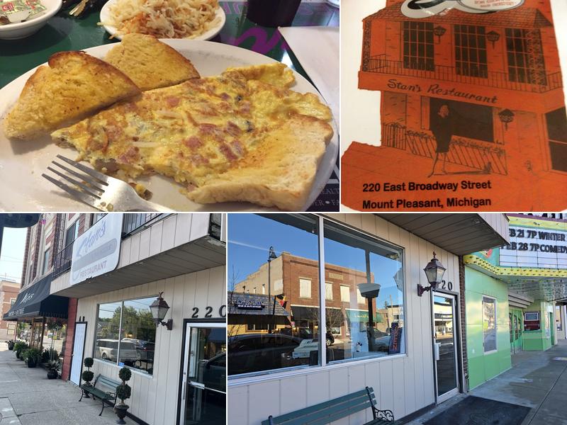 Stan's Restaurant 220 E Broadway St, Mt Pleasant