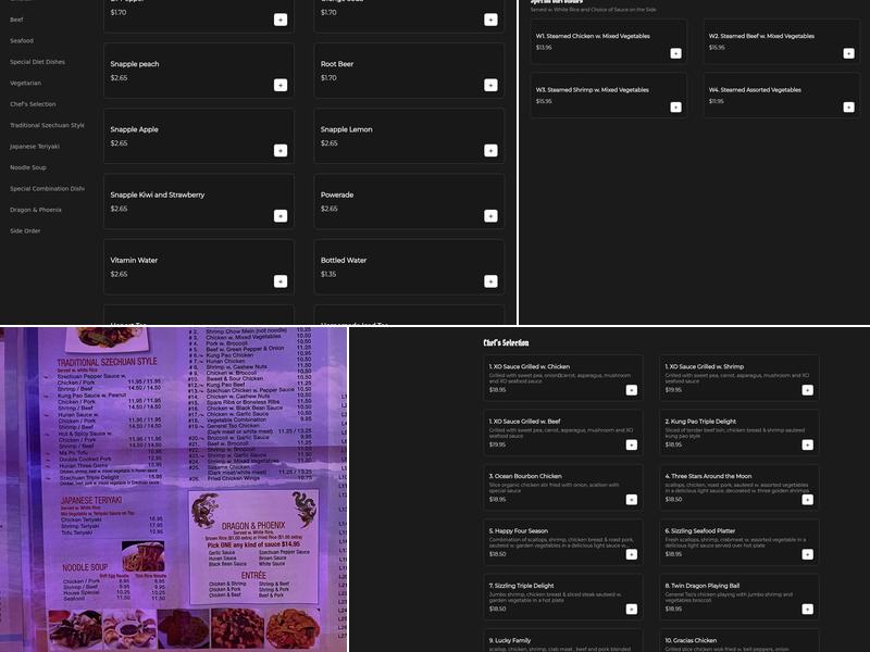 Szechwan Garden Menu