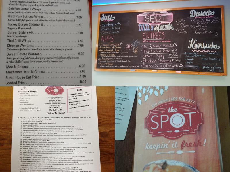 The Spot Menu