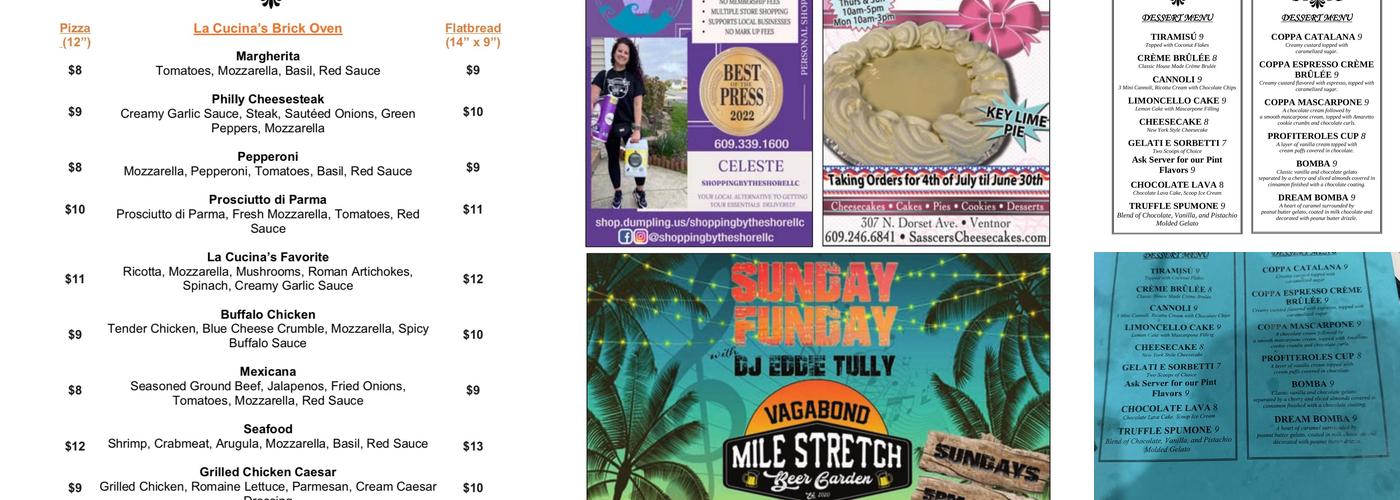 La Cucina Ristorante Menu