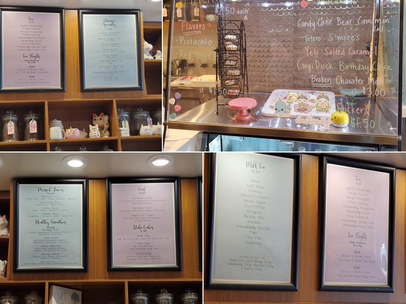 Sweet Lyfe Boba Bar Menu