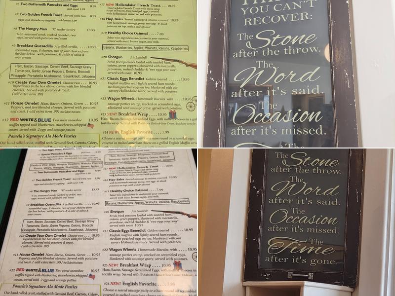 Alamode Cafe Menu