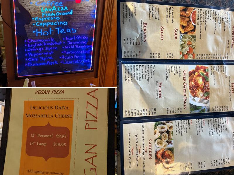 Papa Mikes Brick Oven Pizza Menu