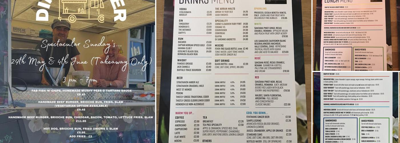 The Drawing Room Menu