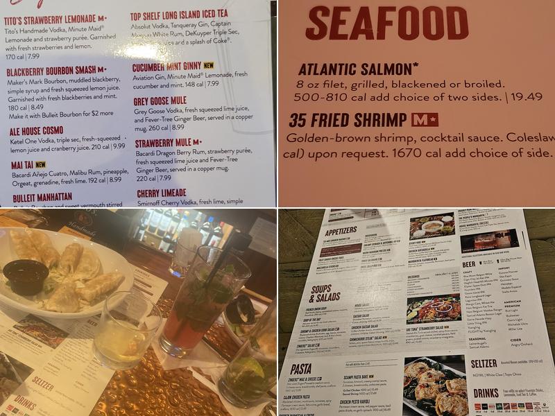 Miller's Ale House Menu