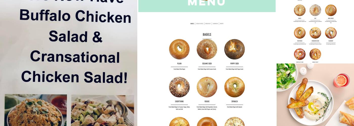 Delran Bagel Cafe Menu