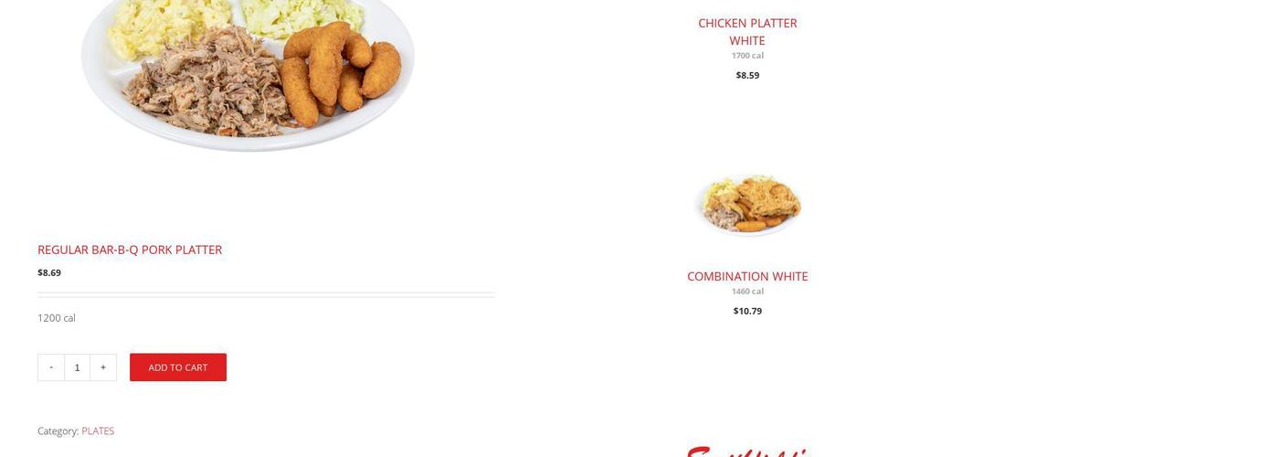 Smithfield's Chicken 'N Bar-B-Q Menu