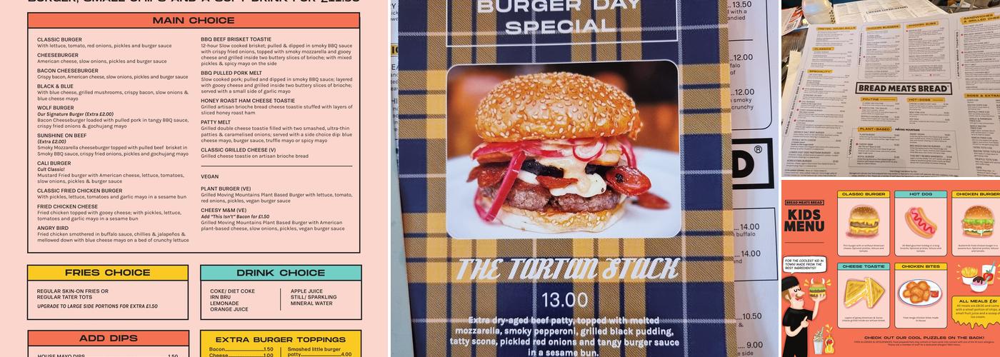 Bread Meats Bread Glasgow Fort Menu