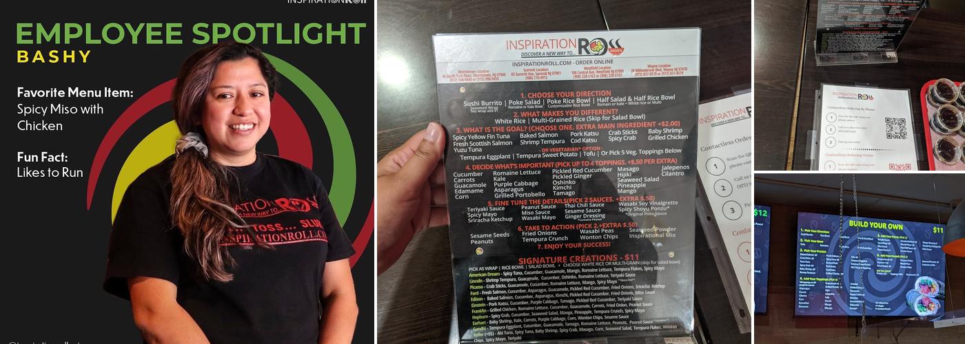 Inspiration Roll Menu