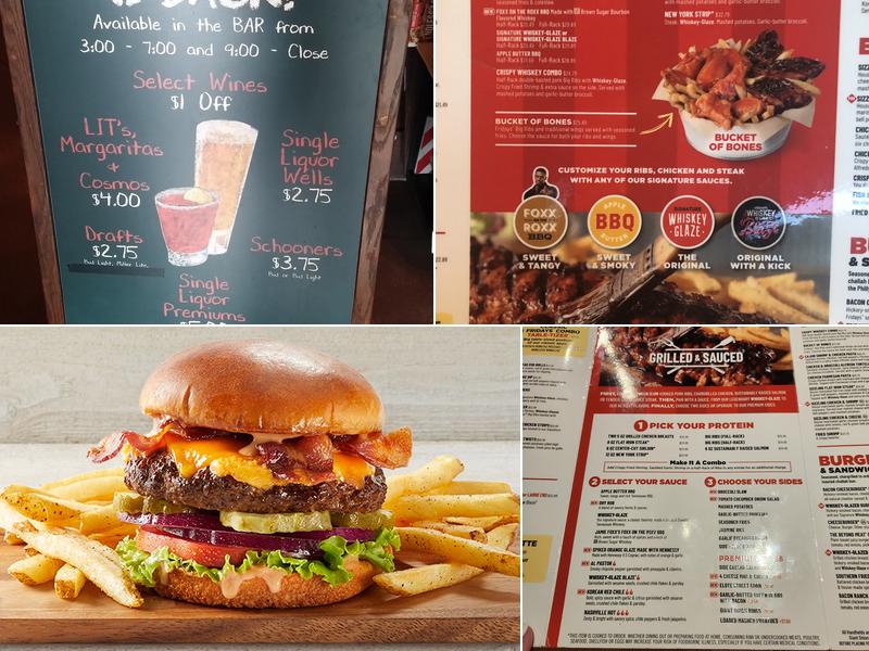 TGI Fridays Menu