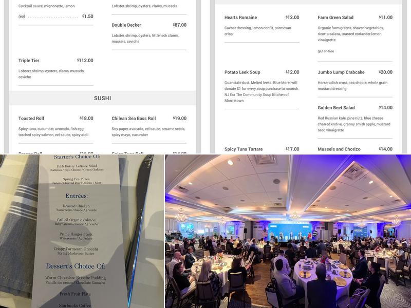 Blue Morel Restaurant and Wine Bar Menu