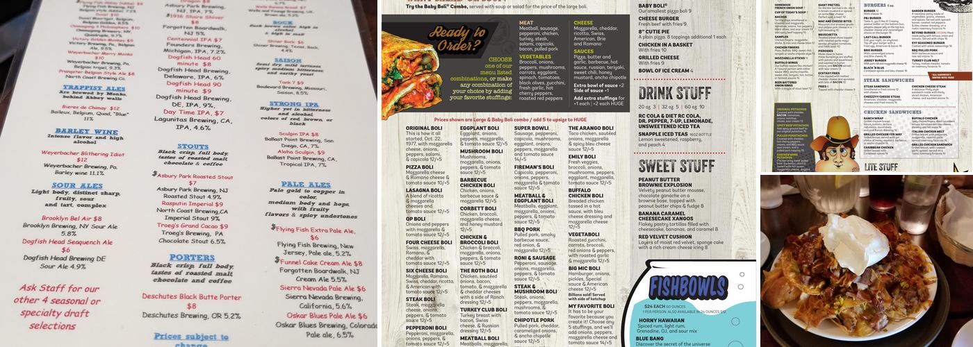 Stuff Yer Face Menu
