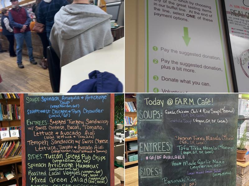 F.A.R.M. Cafe Menu