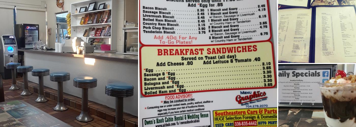 Glenn's Menu
