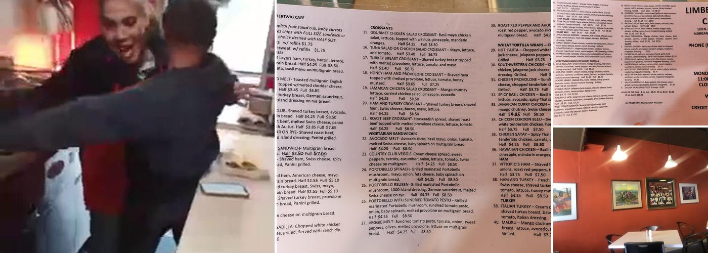 Limbertwig Cafe Menu