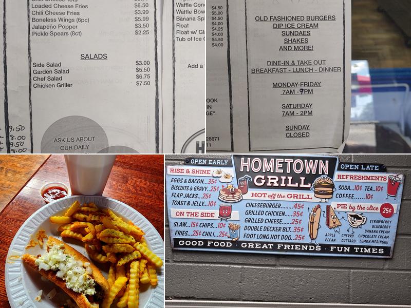 Speedway Cafe Menu