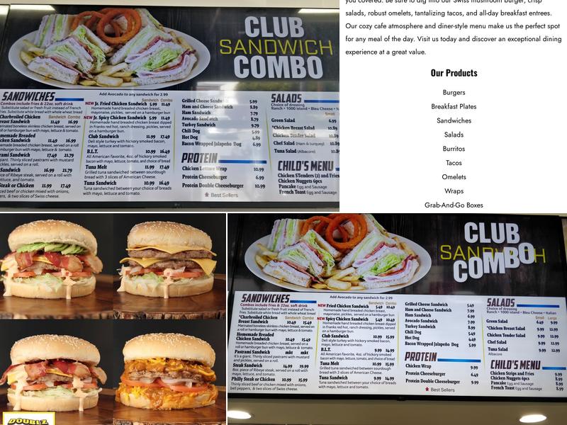 Doublz Menu