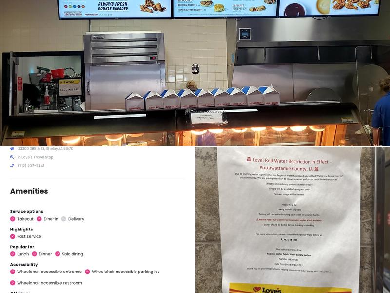 Chester's Chicken Menu