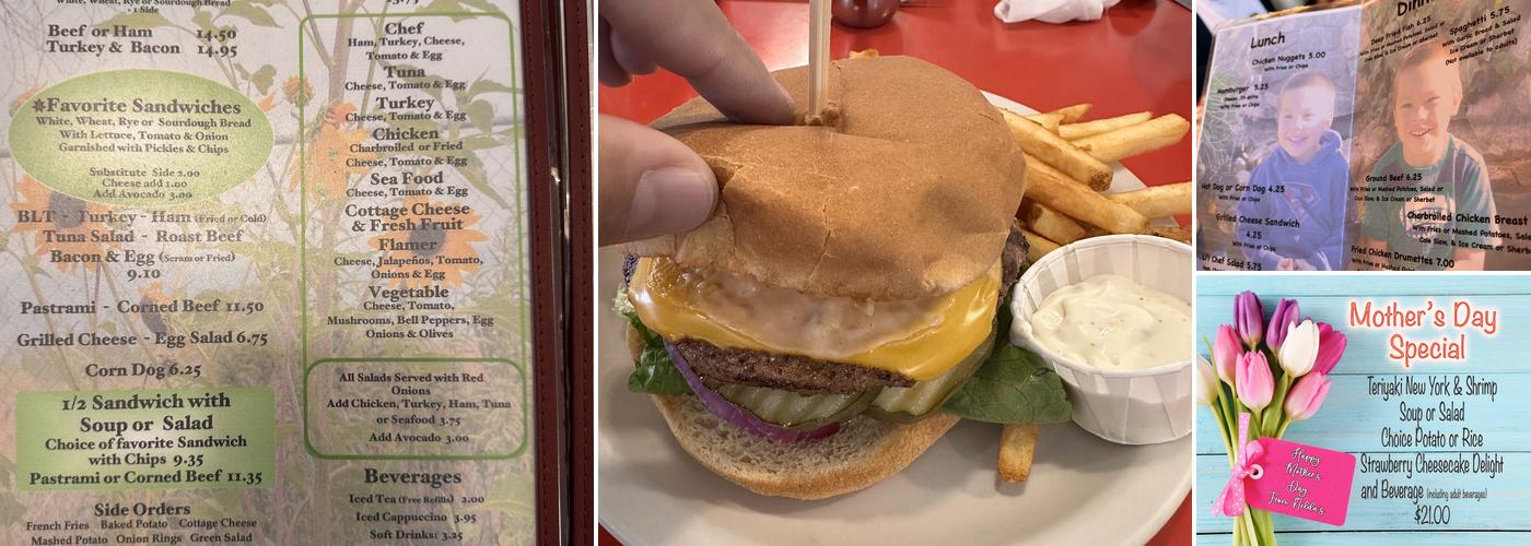 Nelda's Diner Menu