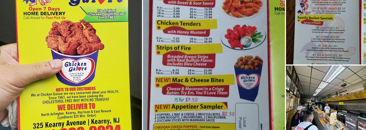 Chicken Galore Menu