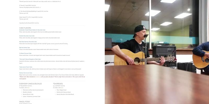 Gratitude Cafe & Bakery Menu