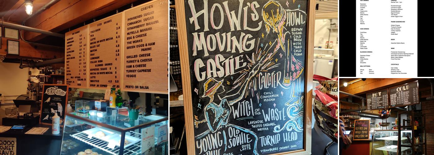 Crescent Moon Coffee Menu