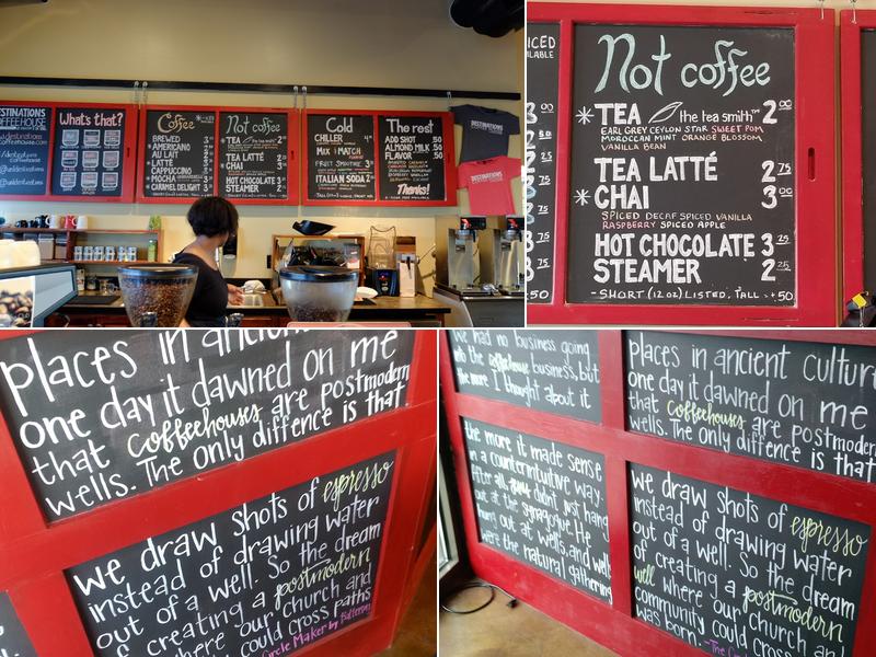 Destinations Menu