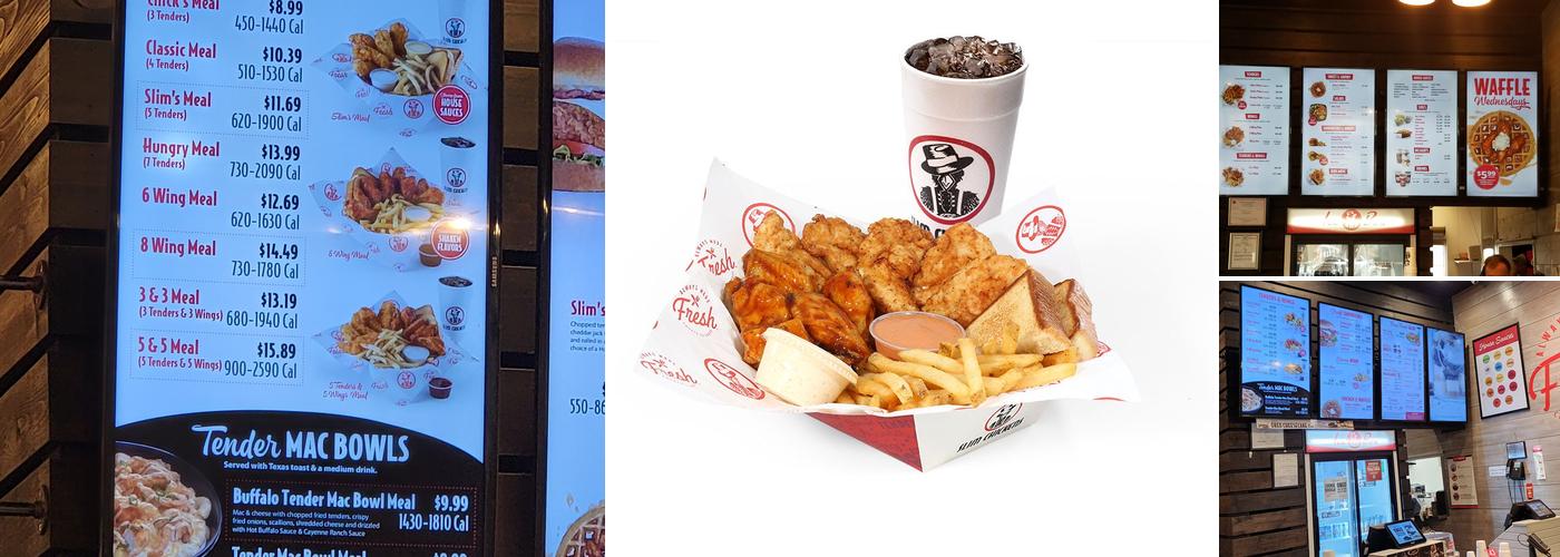 Slim Chickens Menu