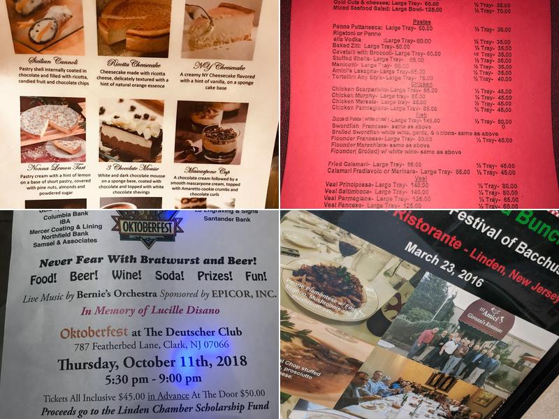 III Amici Ristorante Menu