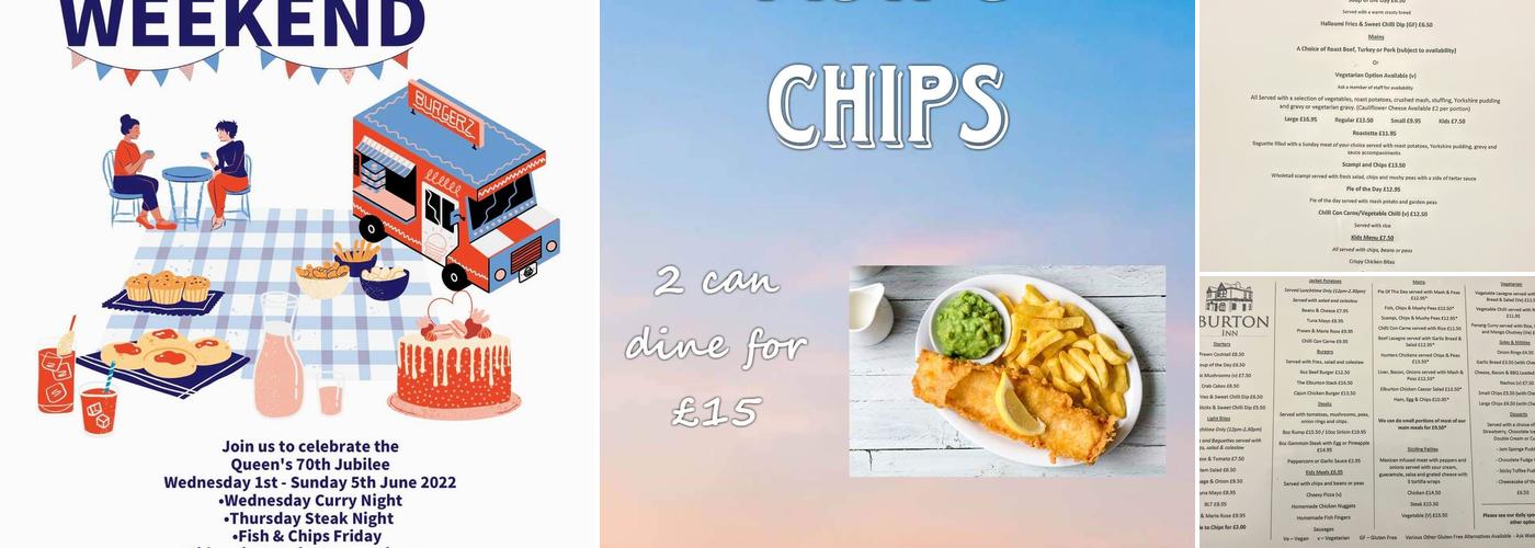 The Elburton Inn Menu