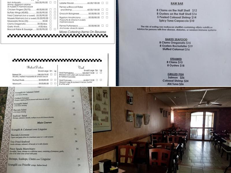 La Strada Cafe Menu