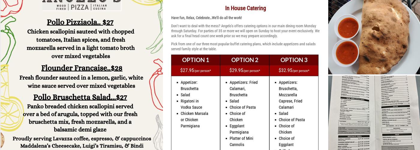 Angelo's Menu