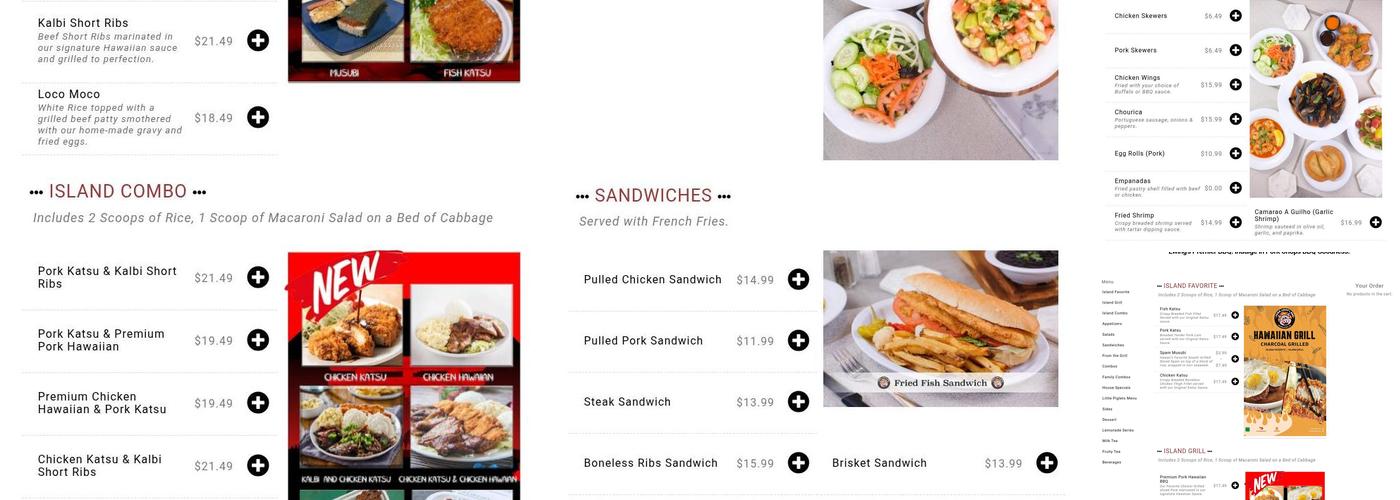 Pork Chops BBQ Flemington Menu