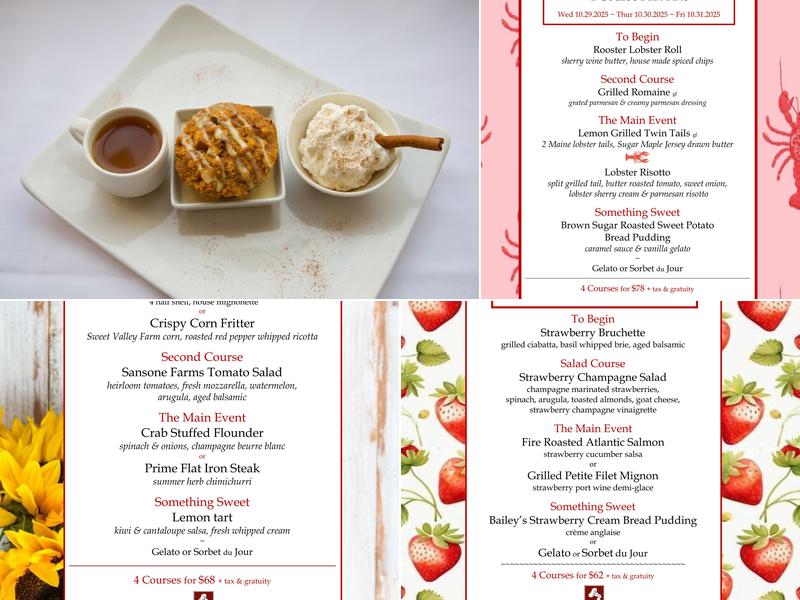 Matt's Red Rooster Grill Menu
