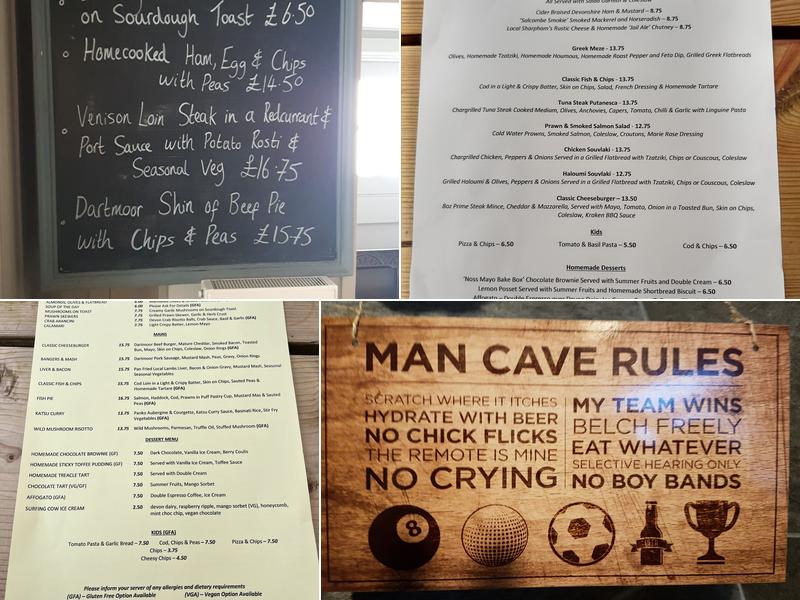The Swan Inn Menu
