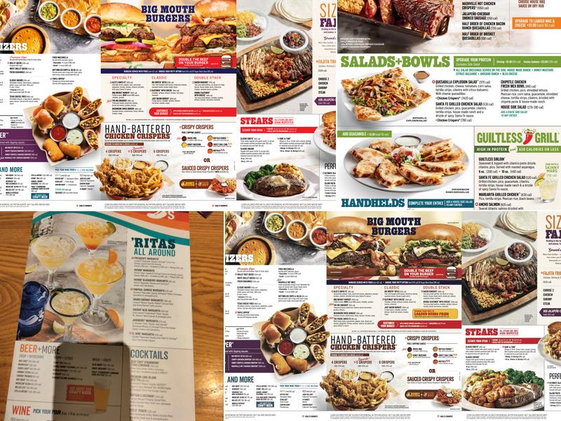 Chili's Grill & Bar Menu
