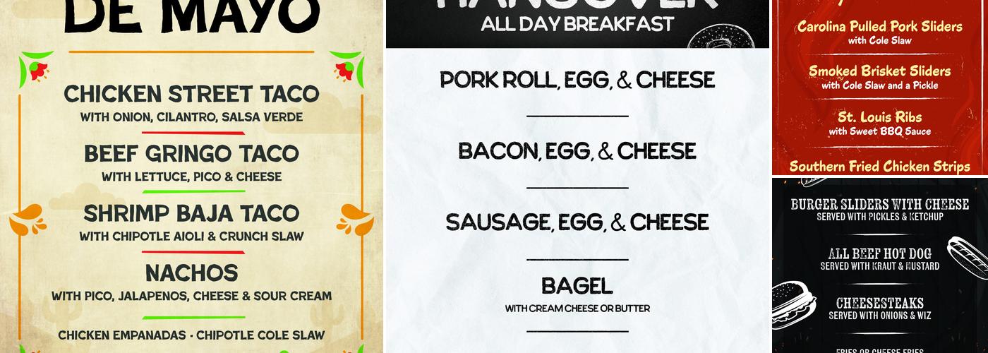 The American Hotel - Market Yard Grille Menu