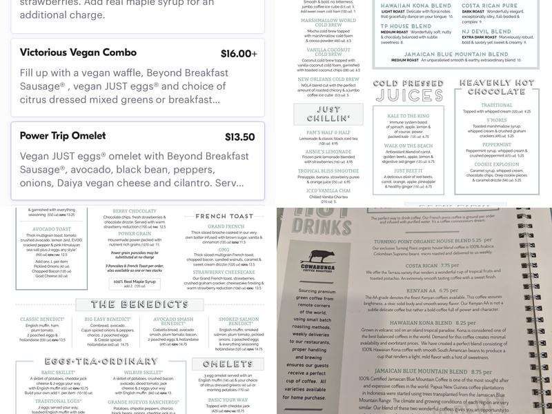 Turning Point of Manalapan Menu