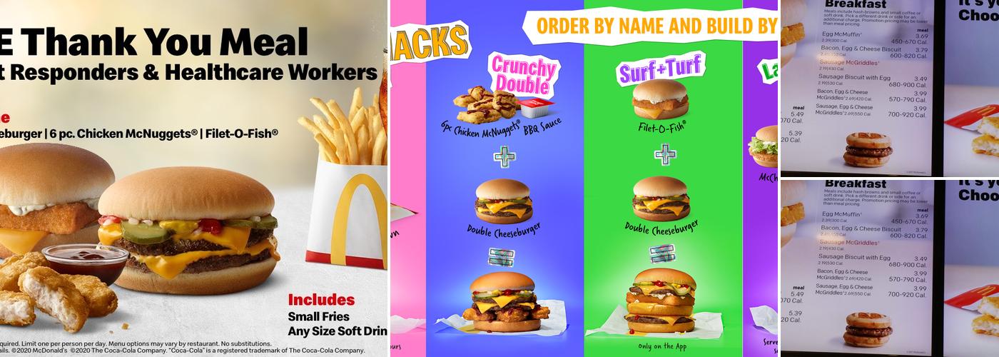 McDonald's Menu
