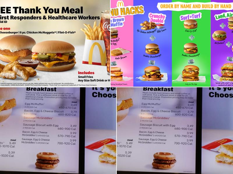 McDonald's Menu