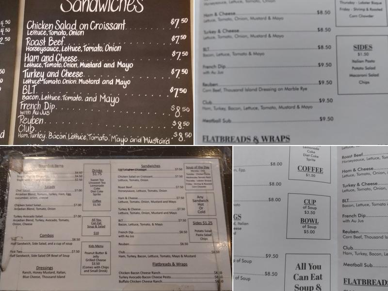 Daisy Mae's Menu