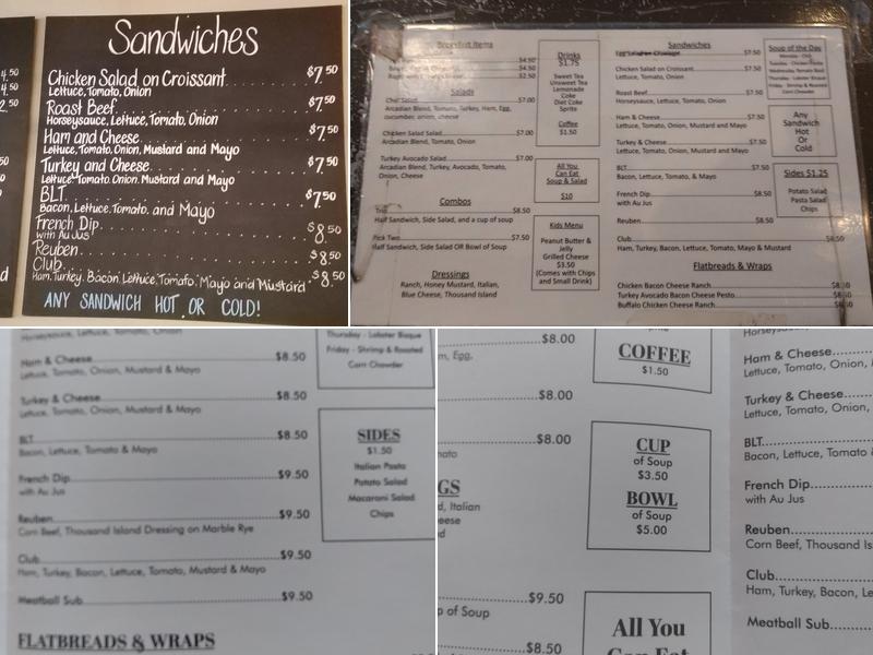 Daisy Mae's Menu