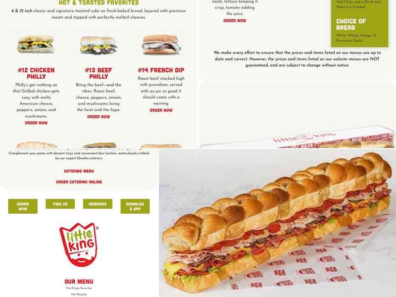 Little King Menu