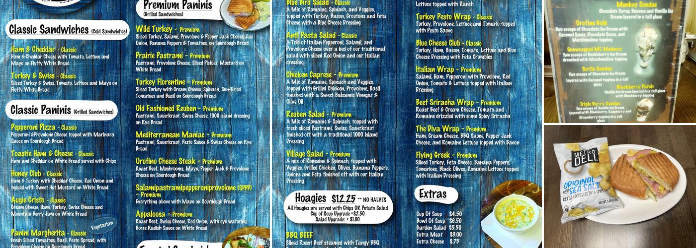 Augies Menu