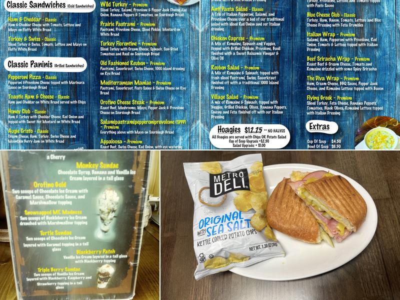 Augies Menu