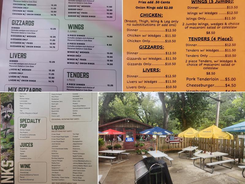 Alpine Inn Menu