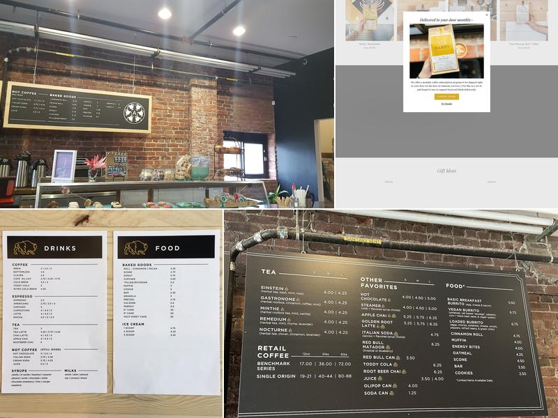 Hardy Coffee Co. Menu